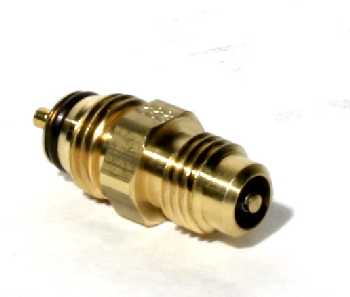 Daikin Applied 668188701 brass relief valve core, 1/2 inch hex