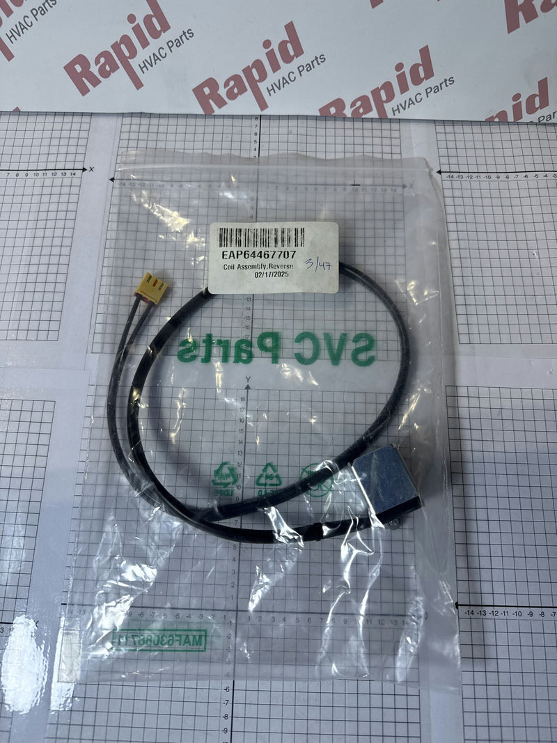LG EAP64467707 Reversing Valve Coil – Multi V and mini split system