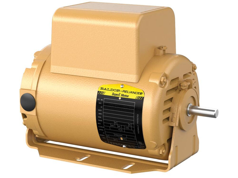 Baldor ERL1203A 1/4 HP ODP Motor, 48 Frame, 1800 RPM, 115/230V-1PH-60Hz
