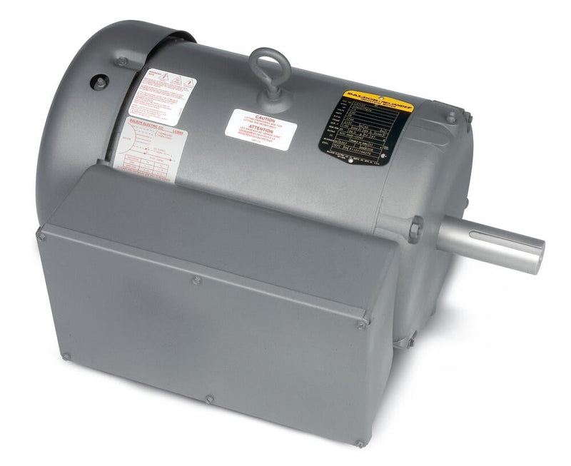 Baldor L3711T 10 HP TEFC Motor, 215T Frame, 3600 RPM, 230V-1PH-60Hz