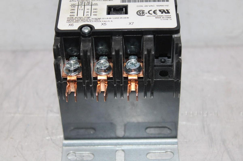 WaterFurnace 13P516B02 Contactor 7POLE 40AMP-24VAC