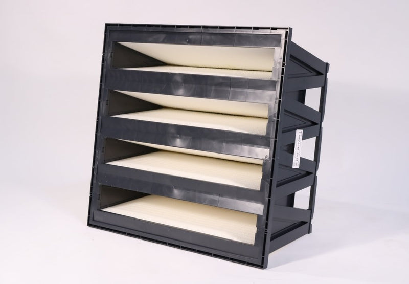 1001557 — Filter, Pleated, MINI, 24X24X12, MERV 15, PLFR, SGL
