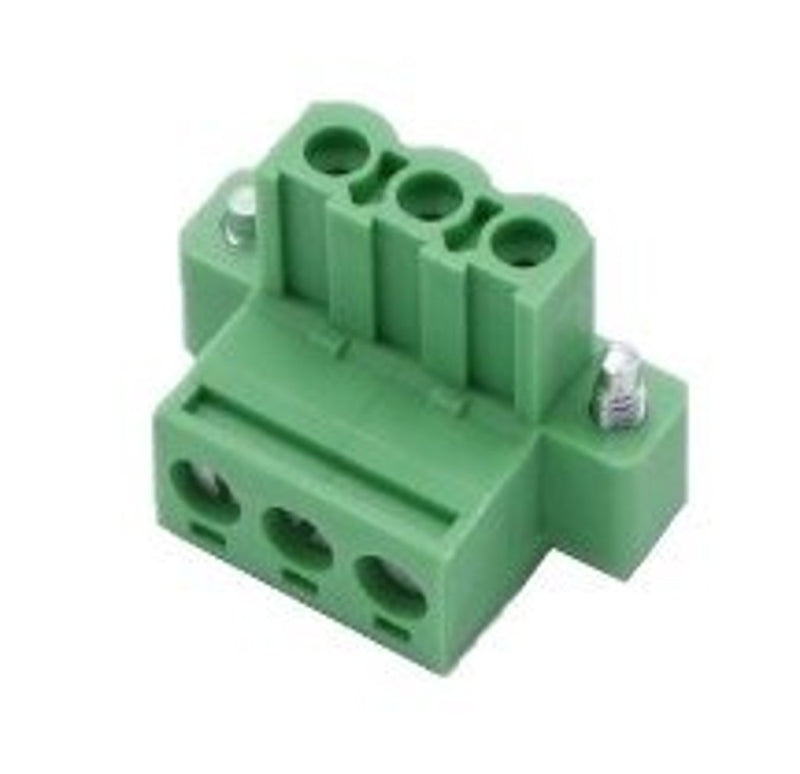 386297 — Terminal Block, 10A,250V,3Pos,5Mm,Scr Clamp