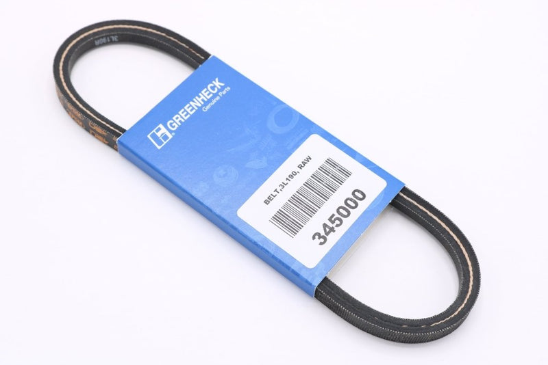 345000 — Belt, 3L190, Raw Edge