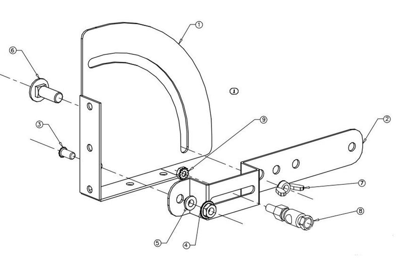 851264 — Manual Quadrant Assembly/G/Louvers