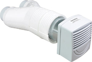 435250 — Dual intake and Exhaust Hood, White