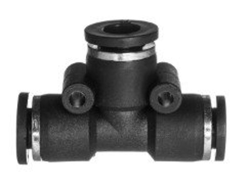 465526 — Tee, Qck, 1/4 Inch, Plastic
