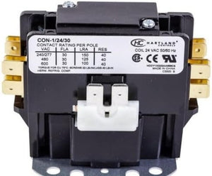01EC-1407 — Mag Contactor, 1 Pole, 24V, 30A