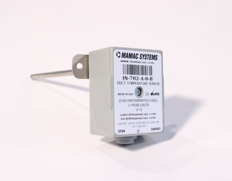 1016862 — Sensor, Duct Tempature, ALUMTAB, MAMAC, IN702A8B