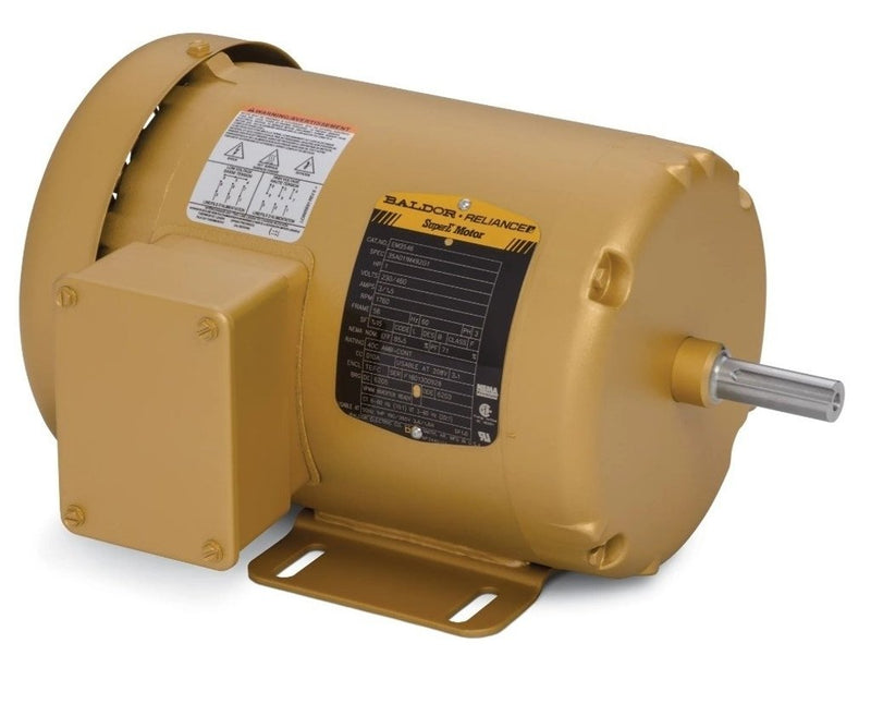 1052655 — Motor, EM3546-M15B-M23A, 0.75 HP, 3 Phase
