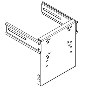 829687 — Motor Plate Assembly, Tall, Galvanized, GB|CUBE