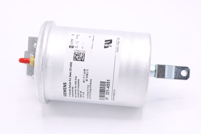 454130 — Actuator, Siemens 331-4551, Pneumatic