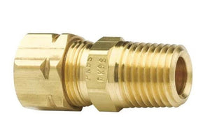 452131 — Connector, Compxmnpt,.25X.125,Str,Np,Brass