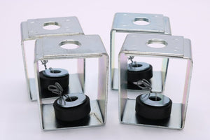 451630 — Isolator, Ris Rh-75A Blk (Set 4)