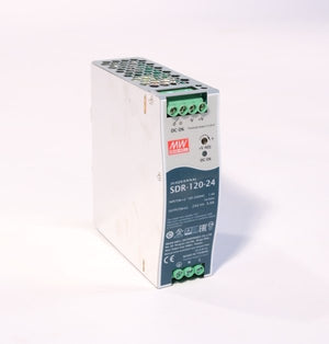 1017355 — Power Supply, SDR-120-24, MEANWELL