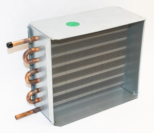 01WC-1127 — Hot Water Coil, 1 Row, 10 Fins/Inch, 18G Wrap, For Model TH524, FCI CS 7, FCQ CS 6&7, RH/LH