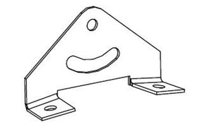 701673 — Swivel Bracket, Extension Pin Mounting, VCDRM