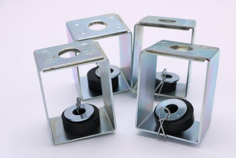 451631 — Isolator, Ris Rh-125A Blk Pea (Set 4)