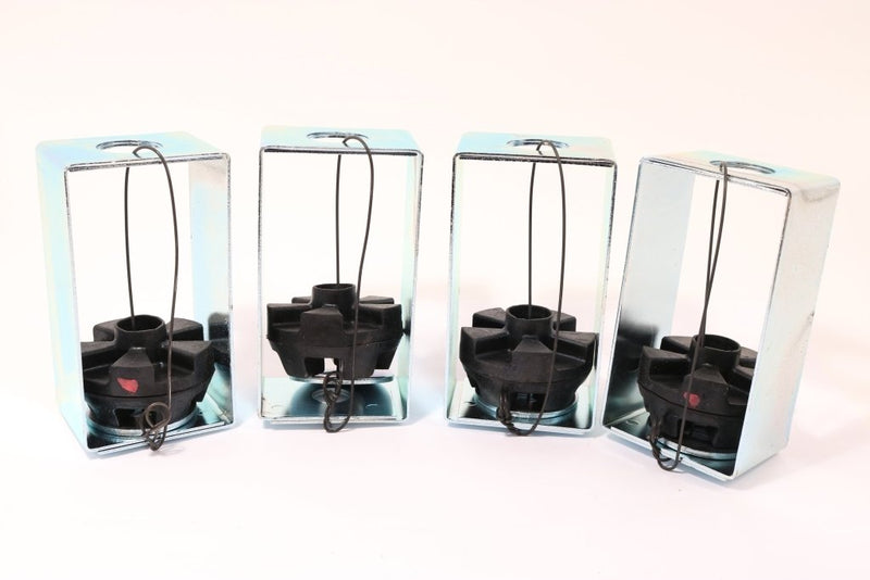 855835 — Vibration Isolation Kit, Neoprene Base, R-2, Black