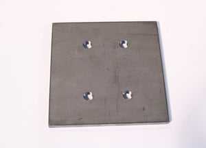 1001073 — Backing Plate, 6 X 6 X .375