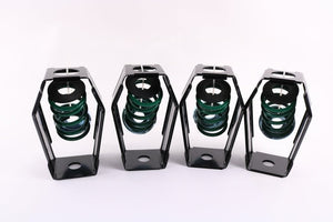 452096 — Spring Isolator, Sh-1-450, Green, Set of 4