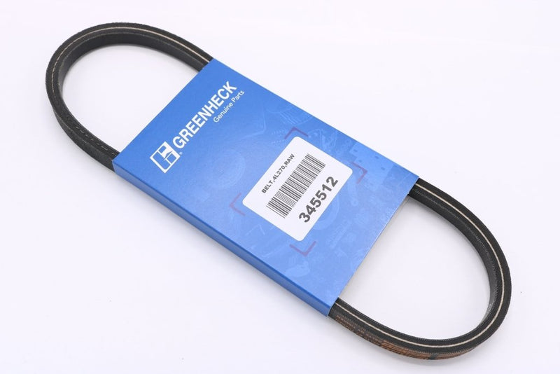 345512 — Belt, 4L270, Raw Edge