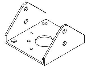 701674 — Swivel Plate, Extpin Mtg, Vcdrm