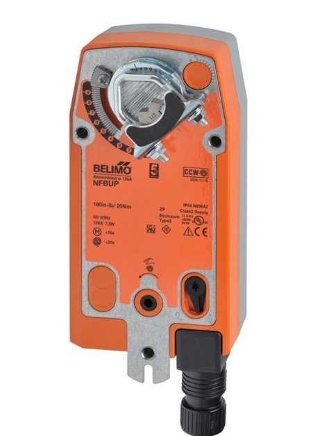 1033833 — Actuator, Belimo, NFBUP, 24-240V