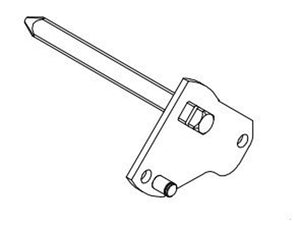 813348 — Blade Stop Lever, Galvanized, FSD-21-33|VCD-20-43