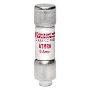 1002852 — Fast Acting Fuse, 6A, 600 V, Class CC