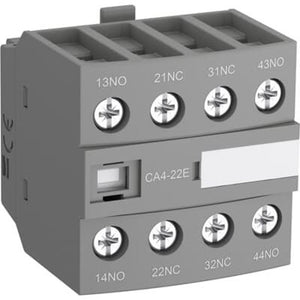 385744 — Auxilary Contactor ,ABB-CA4-22E, 2NO