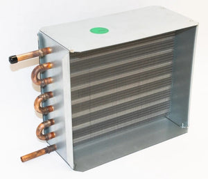 01WC-2012 — Hot Water Coil, 1 Row, 12 Fins/Inch, For Model TH516, FVI CS 7 Induction mtd, RH/LH