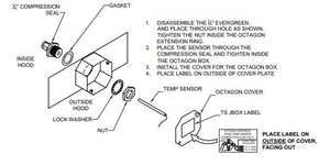 1022388 — Temperature Sensor Assembly, Ship Loose