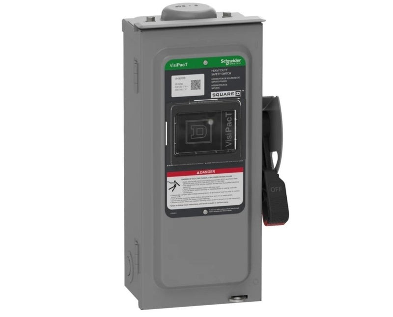 382523 — Safety Switch, 30A, Square D VH361
