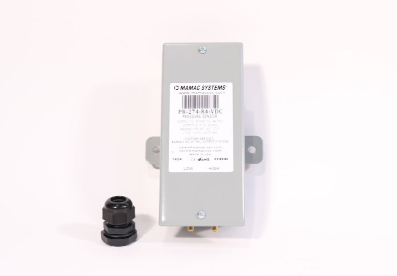 1016865 — Low Pressure Transmitter, 30", MAMAC, PR-274-R4-VDC