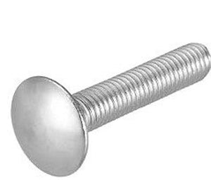 415485 — Bolt, Crg, 3/8-16X2.5, Zinc-Plated, Unc