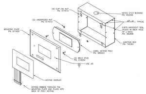 854102 — Keypad, Remote Mounted